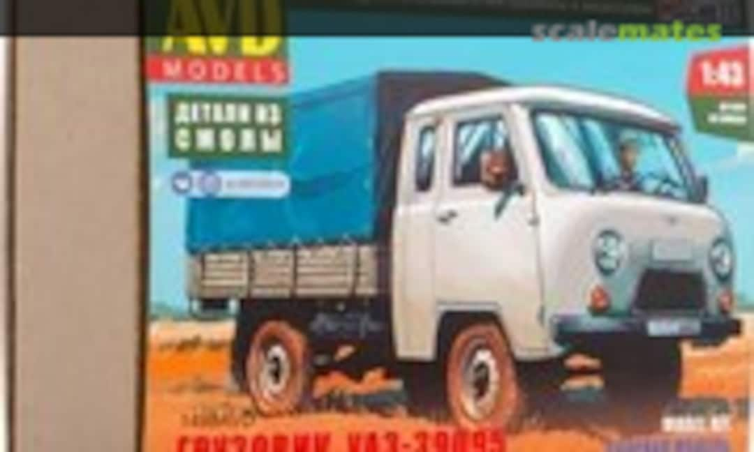 1:43 UAZ-39095 Truck (УАЗ-39095) (AVD Models 1498)