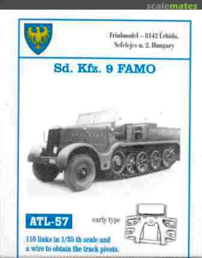 Boxart Sd. Kfz. 9 FAMO ATL-57 Friulmodel