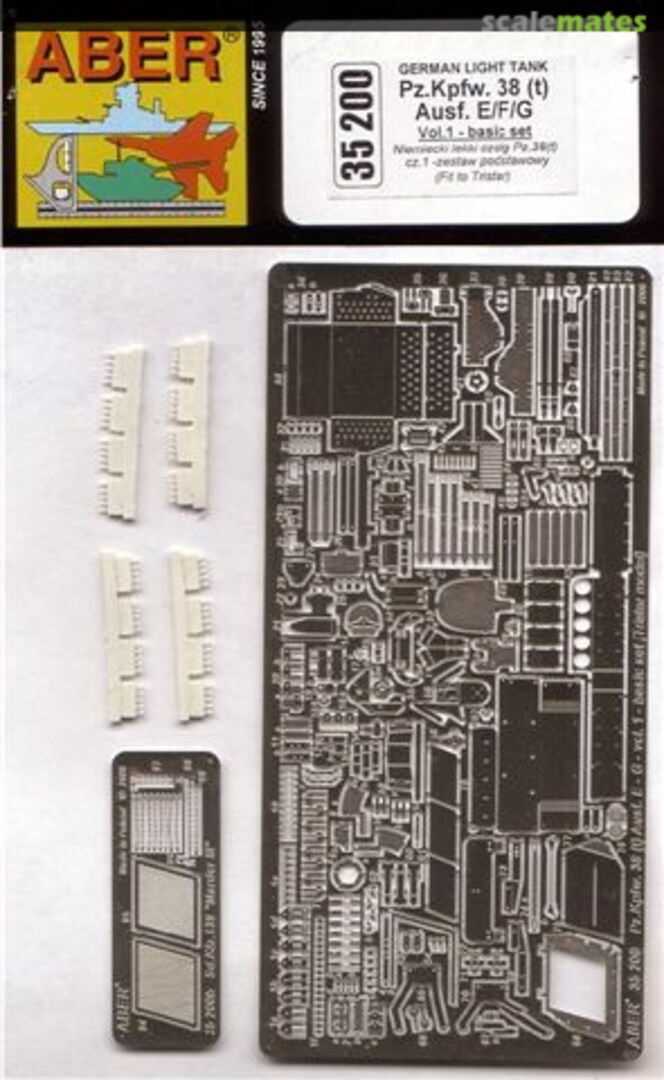 Boxart Pz.Kpfw. 38 (t), Ausf. E/F/G - Vol.1 - Basic Set 35200 Aber