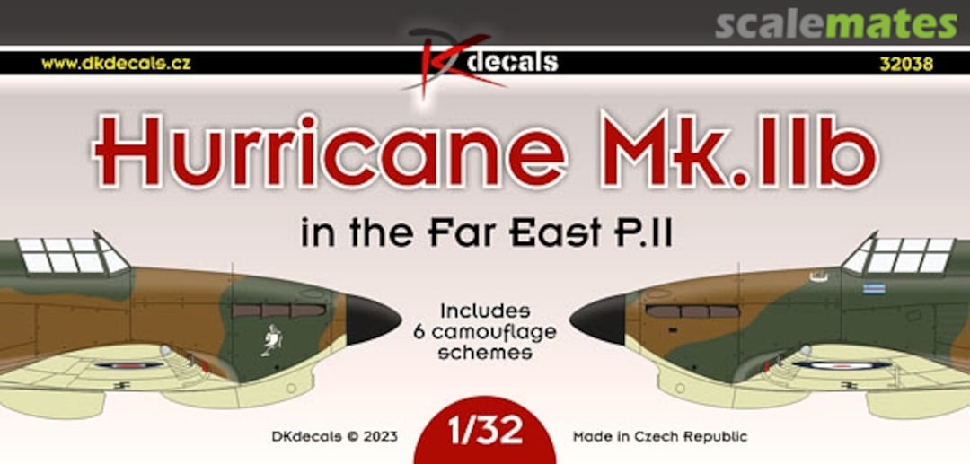 Boxart Hurricane Mk. IIb 32038 DK Decals