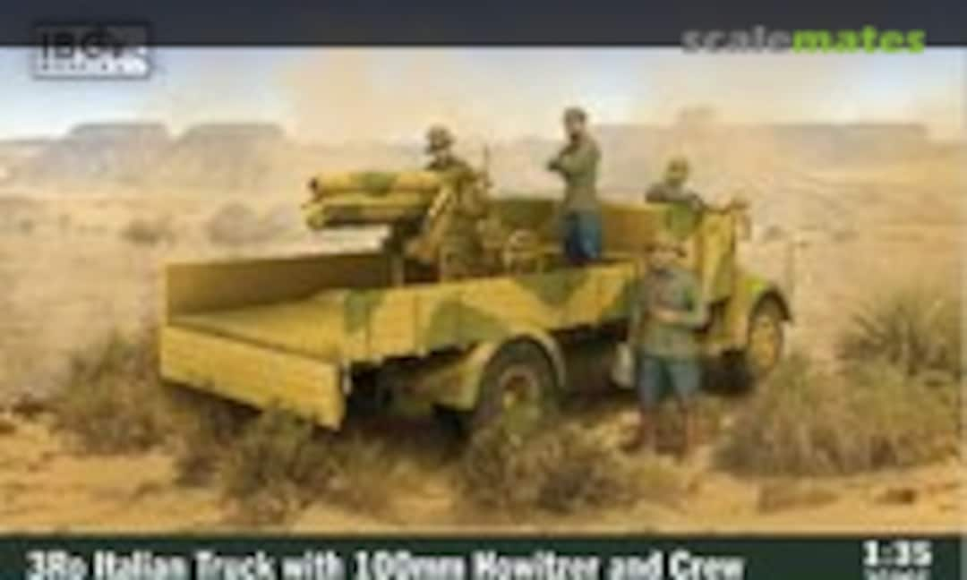 1:35 3Ro Italian Truck with 100mm Howitzer (IBG Models 35065)