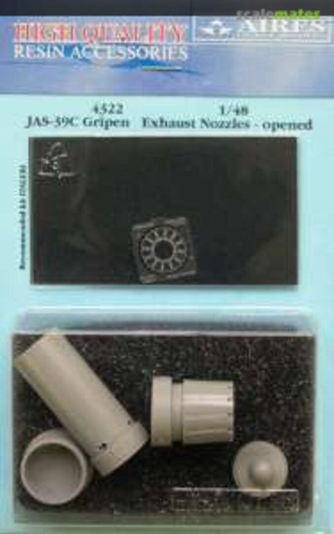 Boxart JAS-39C Gripen exhaust nozzle – opened 4322 Aires