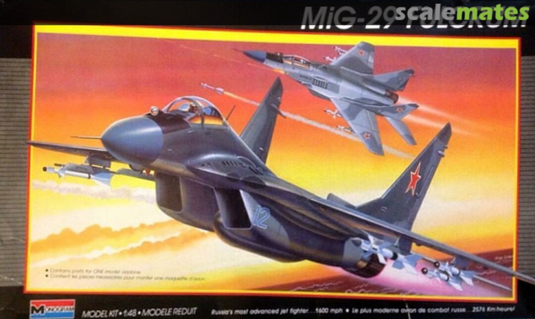 Boxart MiG-29 Fulcrum 5825 Monogram