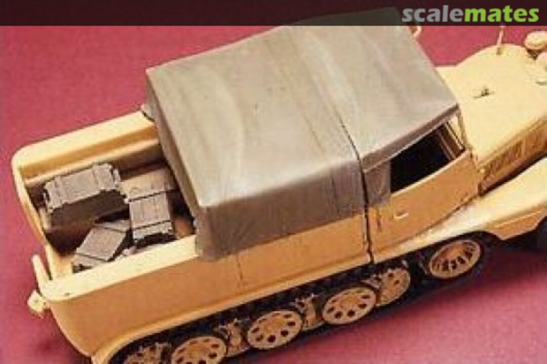 Boxart Equipment & Hood for Sd.Kfz.11 HF032 Hobby Fan