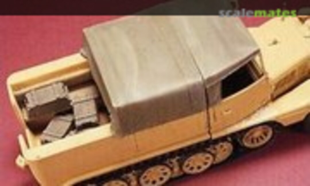 1:35 Equipment &amp; Hood for Sd.Kfz.11 (Hobby Fan HF032)