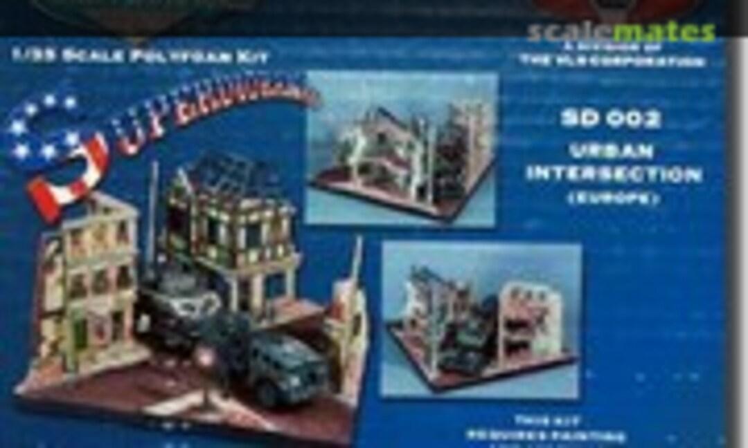 1:35 Urban Intersection Super Detail Set (Custom Dioramics SD002)