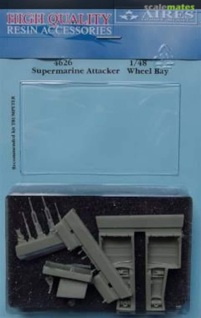 Boxart Supermarine Attacker Wheel Bay Set 4626 Aires