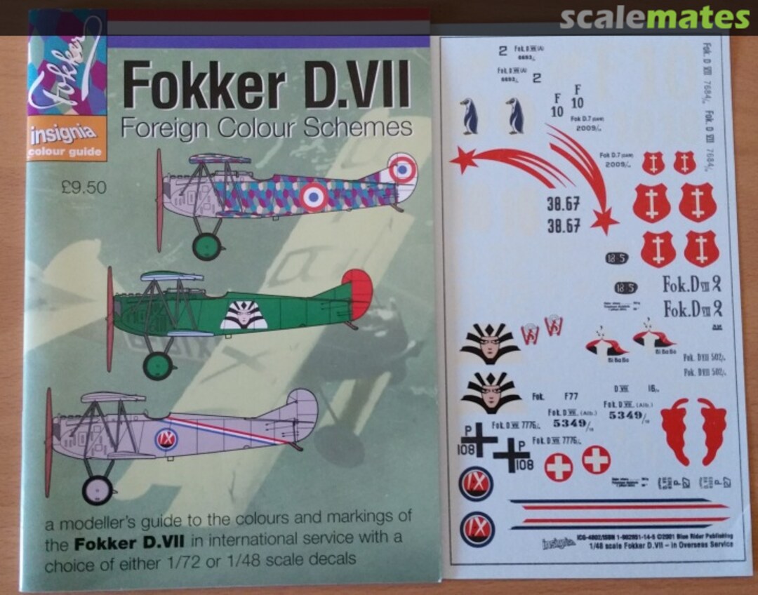 Boxart Fokker DVII 48002 Blue Rider