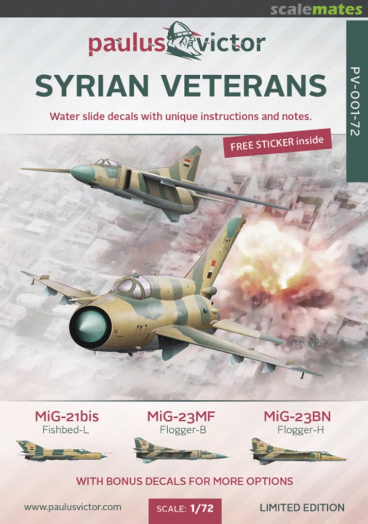 Boxart Syrian Veterans PV-001-72 PaulusVictor