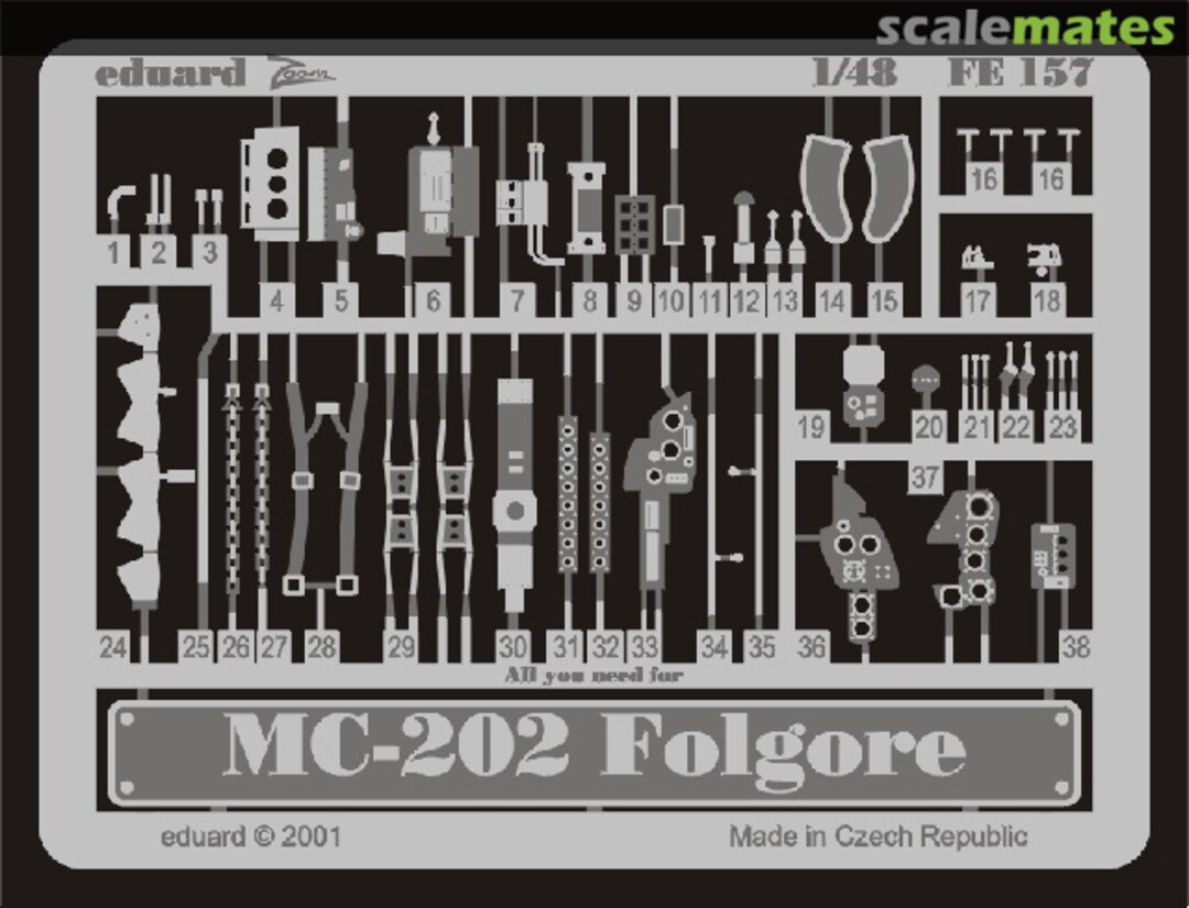 Boxart MC-202 Folgore FE157 Eduard