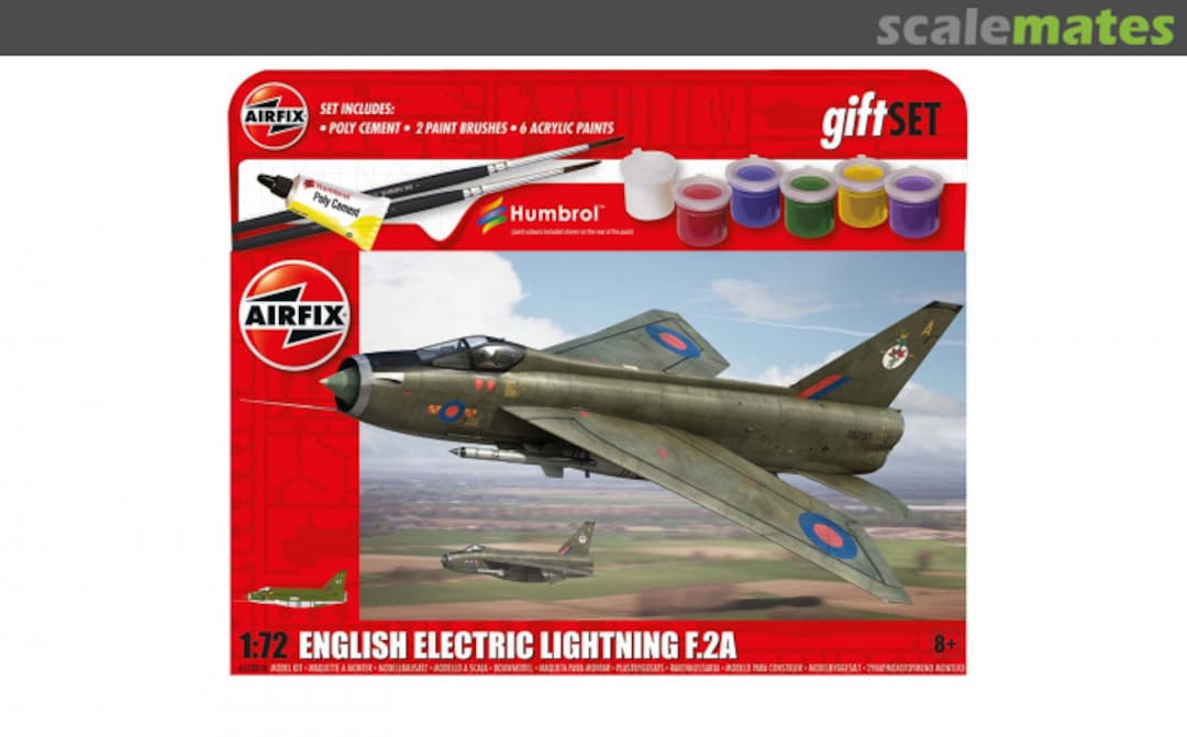 Boxart English Electric Lightning F.2A A55305A Airfix