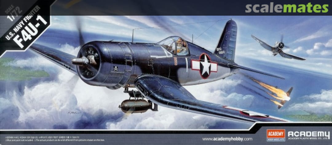 Boxart F4U-1 12457 Academy