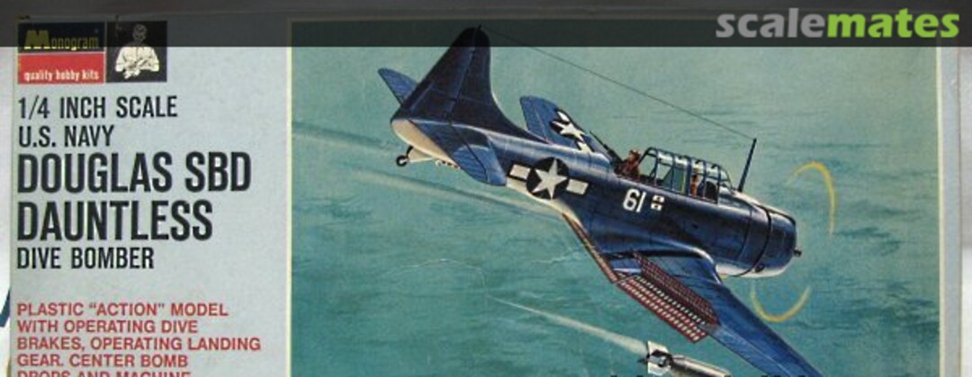 Boxart Douglas SBD Dauntless PA54-150 Monogram