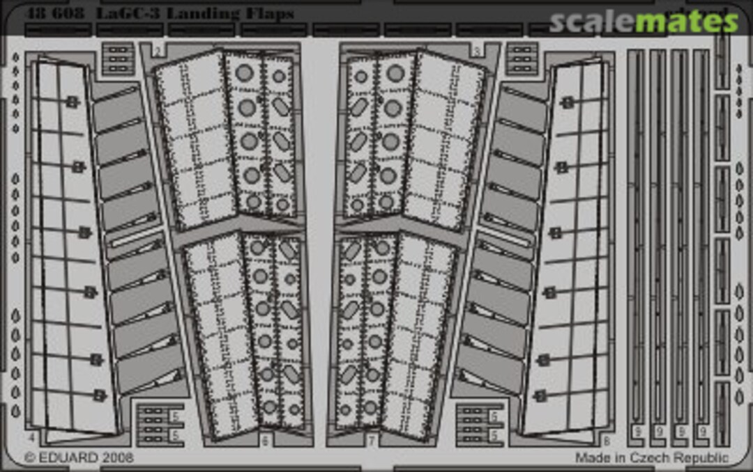 Boxart LaGG-3 Landing Flaps 48608 Eduard