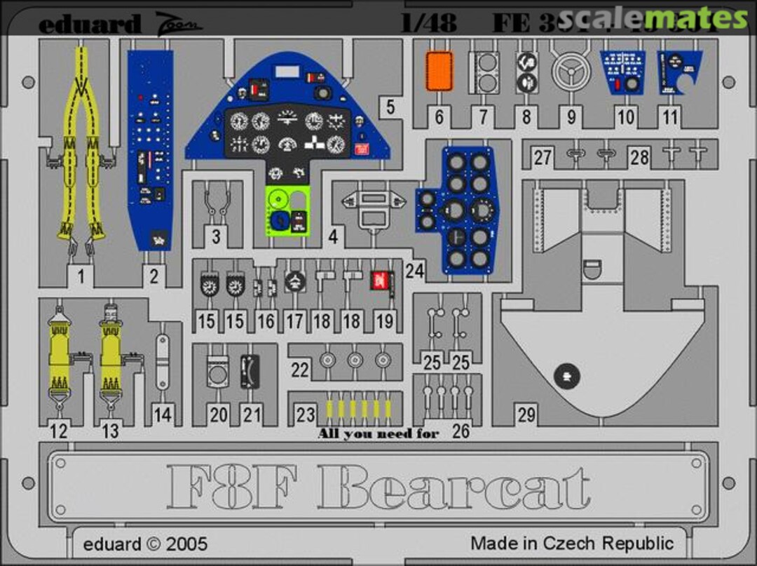 Boxart F8F FE301 Eduard