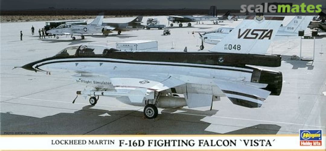 Boxart F-16D Fighting Falcon `Vista´ 00358 Hasegawa