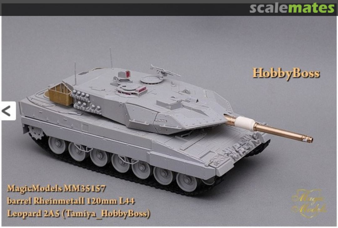 Boxart Rheinmetall 120mm L/44 Leopard 2A5 MM35157 Magic Models