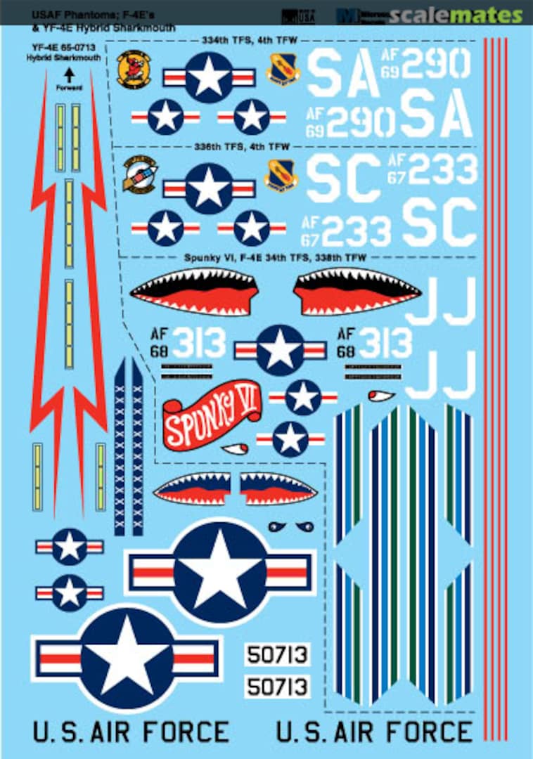 Boxart USAF Phantoms AC48-0049 Microscale