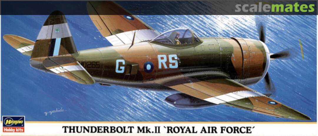 Boxart Thunderbolt Mk.II 'Royal Air Force' 00180 Hasegawa