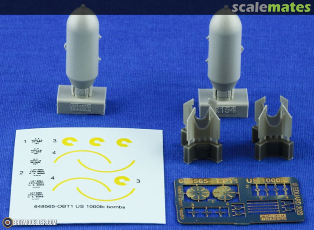 Boxart US 1000lb bombs 648565 Eduard