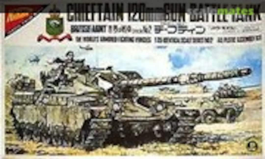 1:35 Chieftain 120mm Gun Battle Tank (Nichimo R-3502)