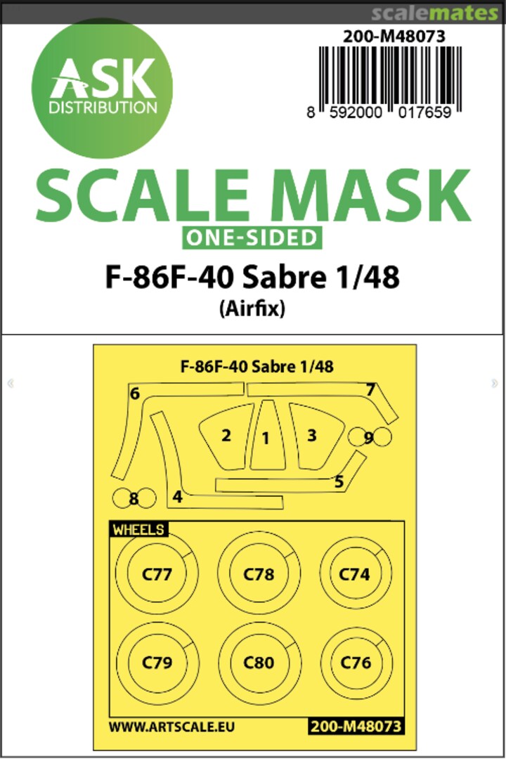 Boxart F-86F-40 Sabre 200-M48073 ASK