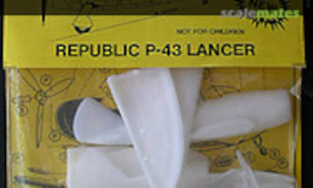 1:72 Republic P-43 Lancer (Beechnut Models 1006)