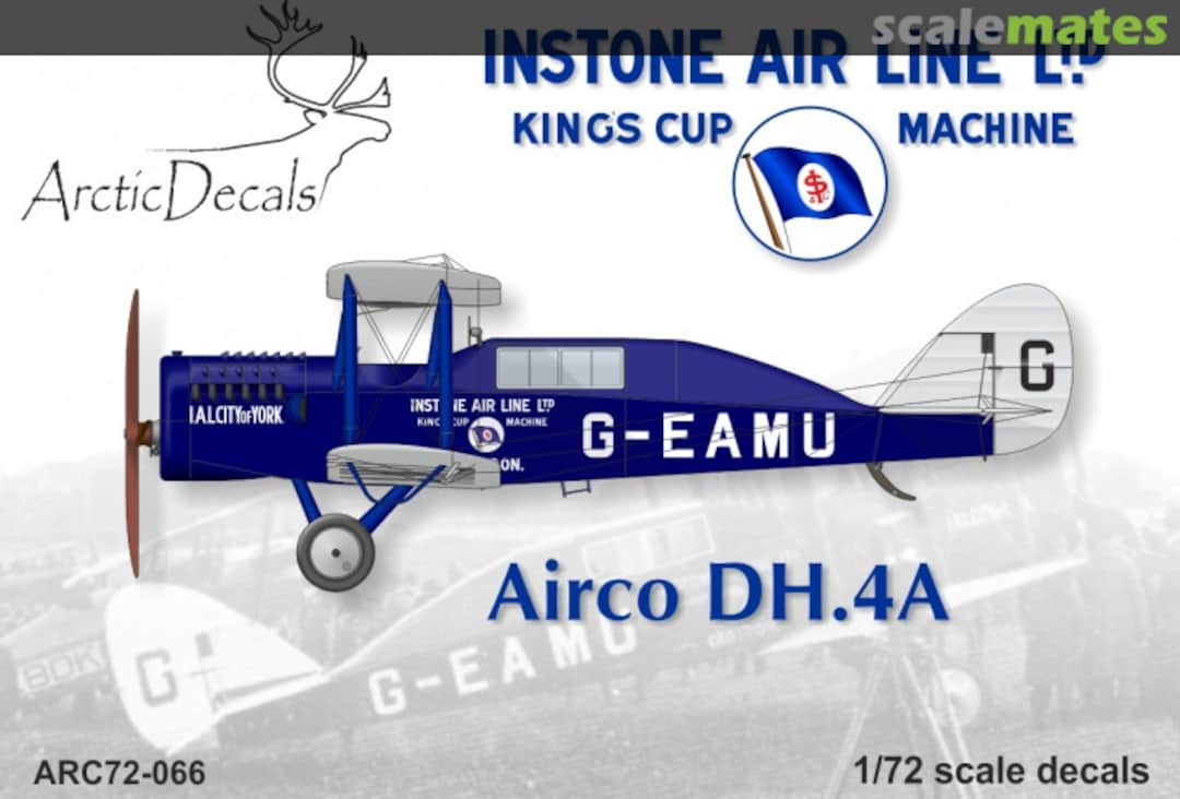 Boxart Airco DH.4A Instone Air Line ARC72-066 Arctic Decals