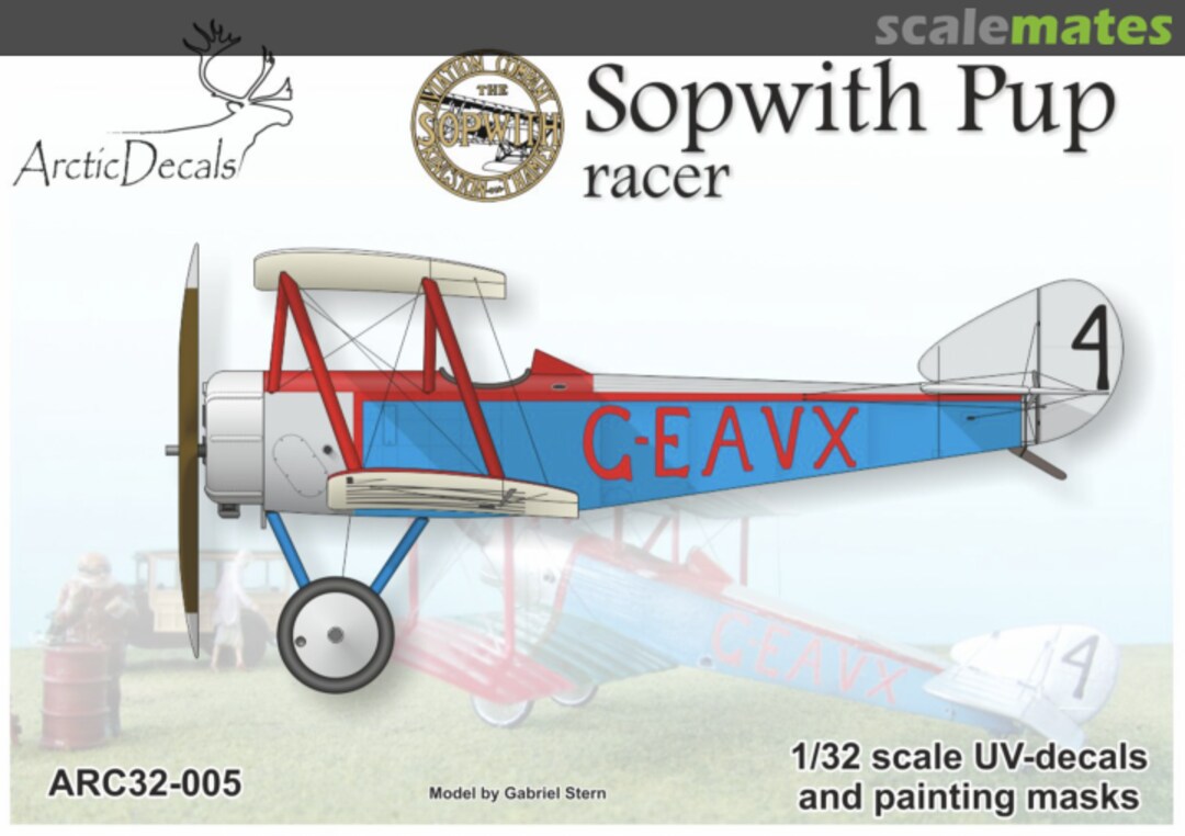 Boxart Sopwith Pup Racer ARC32-005 Arctic Decals