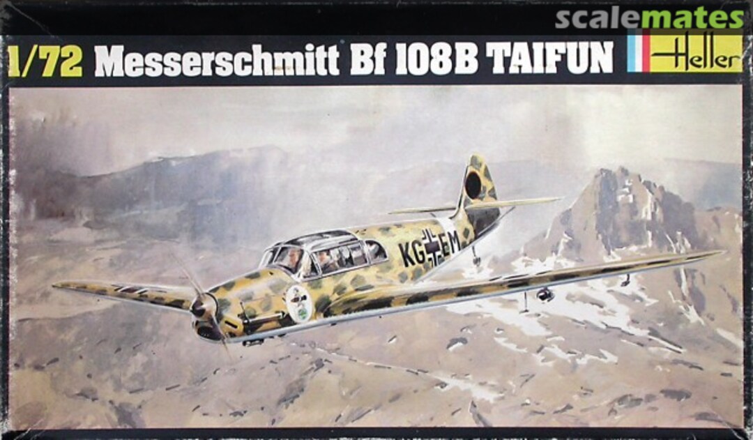 Boxart Messerschmitt Bf 108 B Taifun 231 Heller