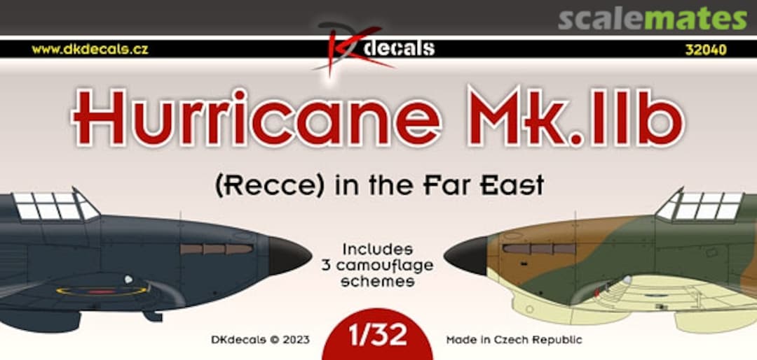 Boxart Hurricane Mk. IIb 32040 DK Decals