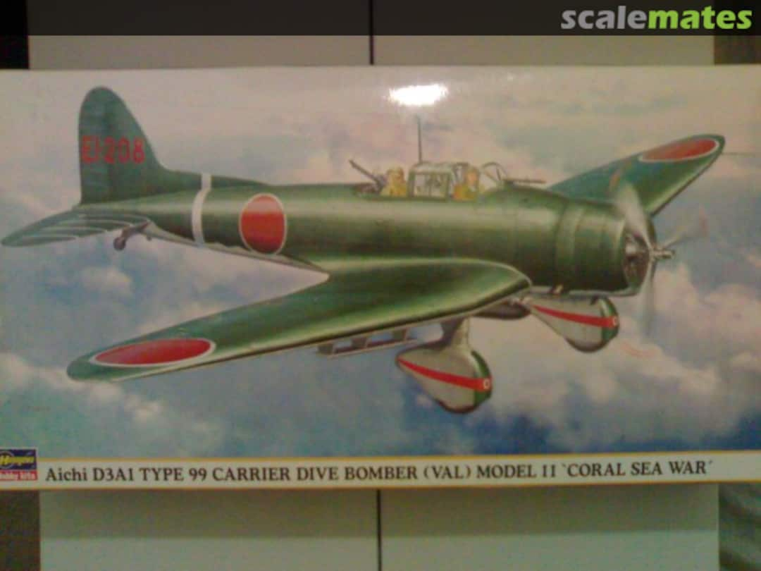 Boxart Aichi D3A1 Type 99 Carrier Dive Bomber (Val) Model 11 `Coral Sea War´ 09530 Hasegawa