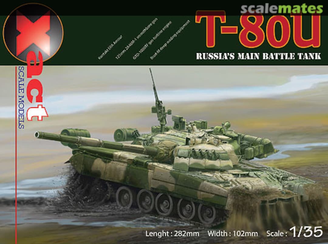 Boxart T-80U XS-35001 Xact Scale Models