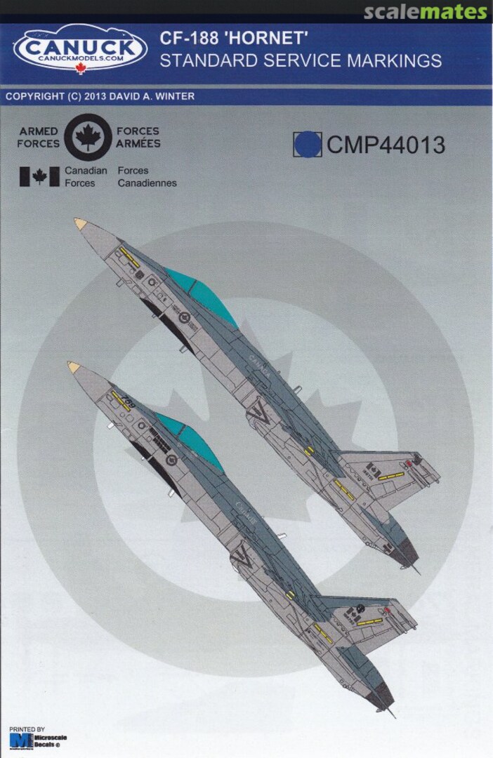 Boxart CF-188 CMP44013 Canuck Model Products