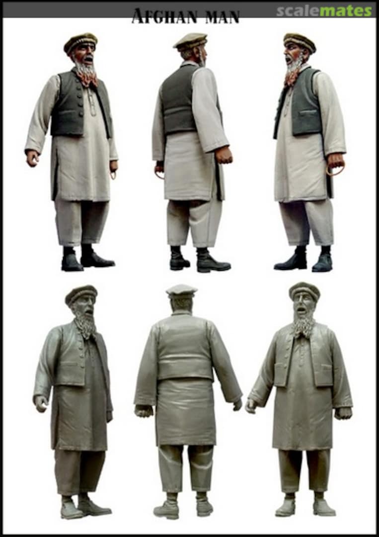 Boxart Afghan Man EM-35049 Evolution Miniatures