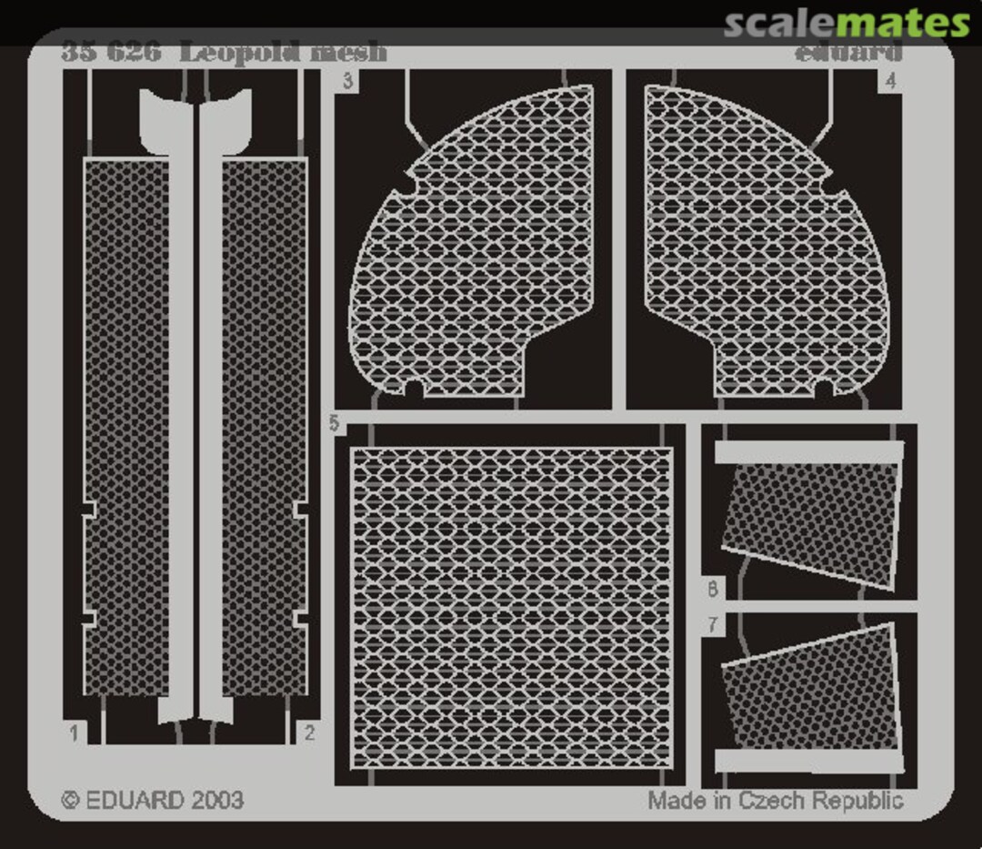 Boxart Leopold mesh 35626 Eduard