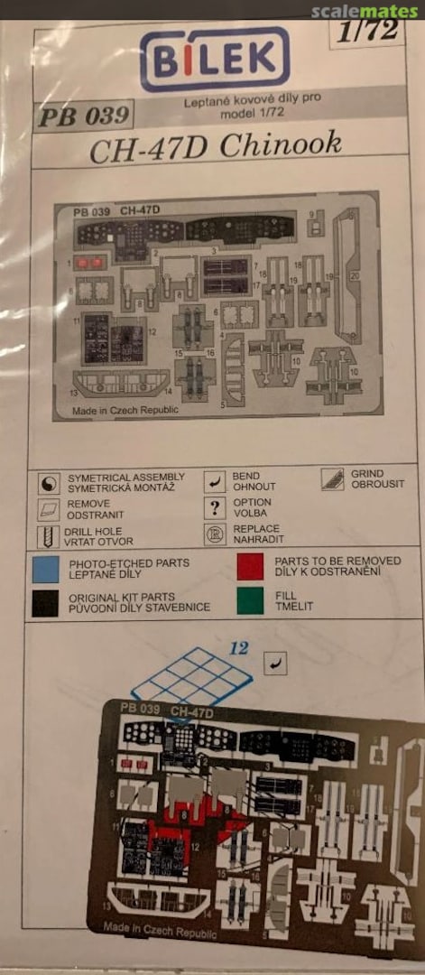 Boxart CH-47D Chinook PB 039 Bilek