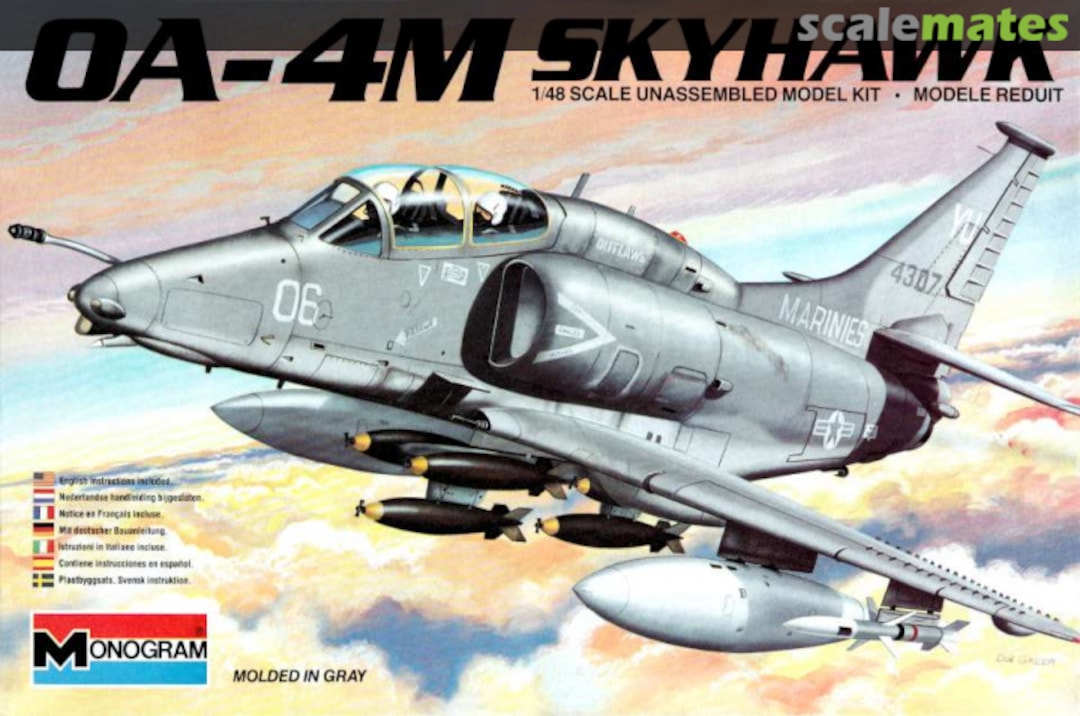 Boxart OA-4M Skyhawk 5436 Monogram