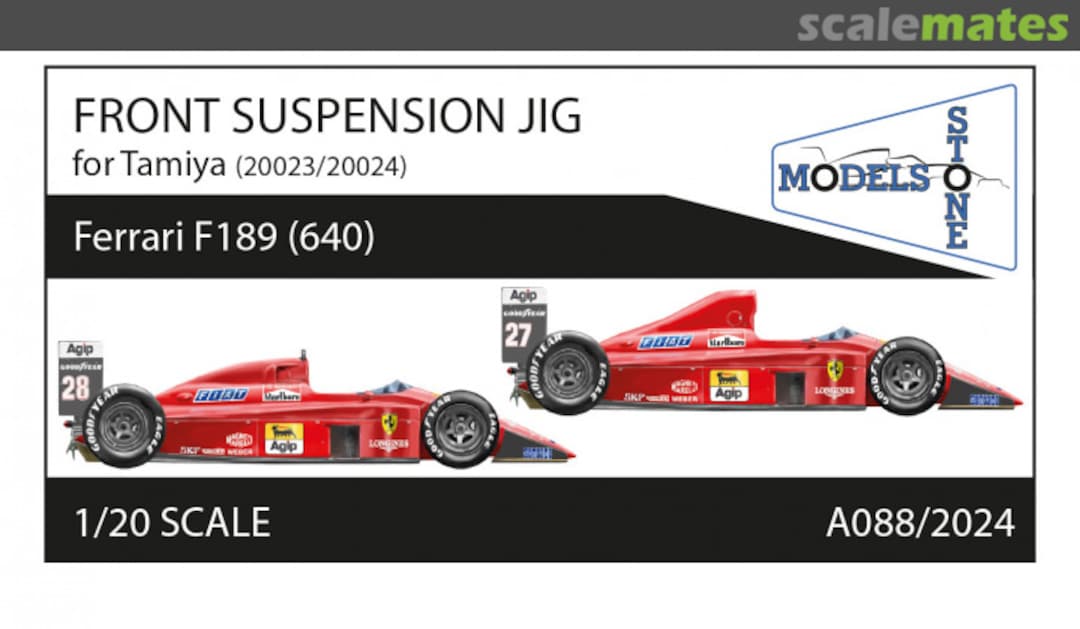 Boxart Ferrari F189 (640) Front Suspension Jig A088/2024 Stone Models