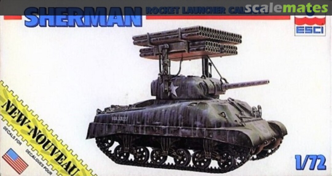 Boxart Sherman Calliope 8313 ESCI