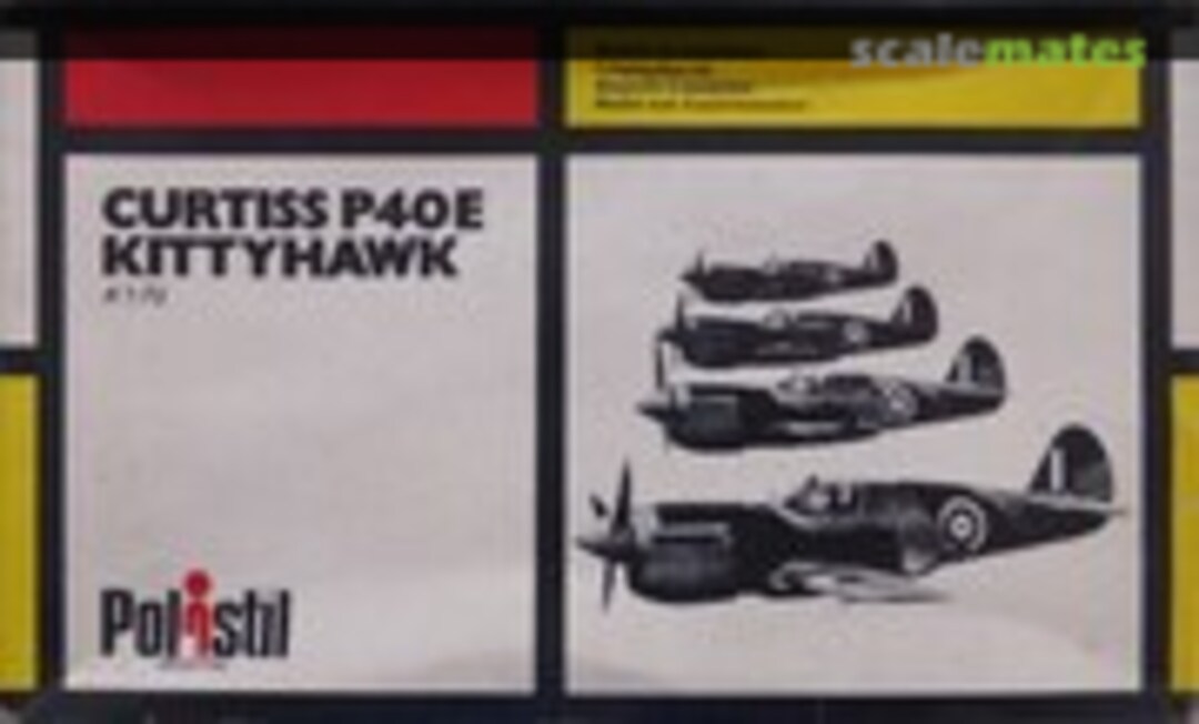 1:72 Curtiss P40E Kittyhawk (Polistil KA6)