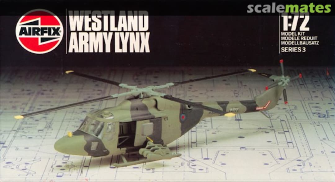 Boxart Westland Army Lynx 03025 Airfix