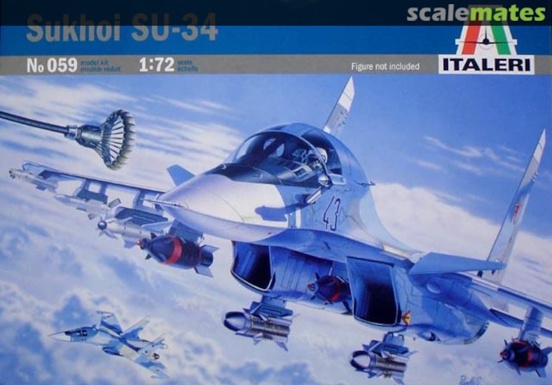 Boxart Sukhoi Su-34 059 Italeri