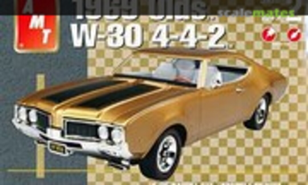 1:25 1969 Olds W-30 4-4-2 (AMT 31854)