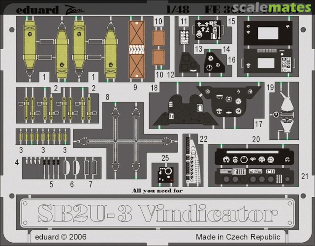 Boxart SB2U-3 FE303 Eduard