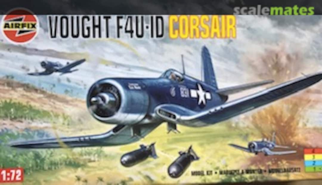 Boxart Vought F4U-1D Corsair 02054 Airfix