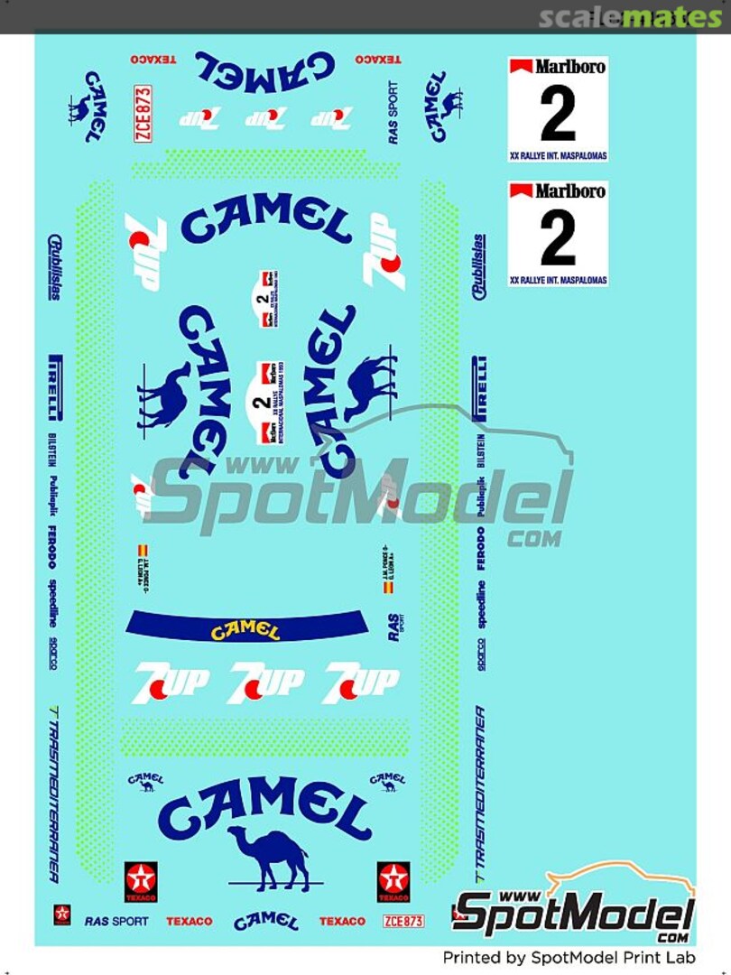 Boxart Ford Escort RS Cosworth PLB2-449832 Print Lab Decals