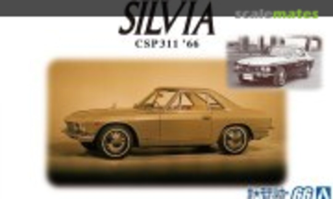 1:24 Nissan Silvia CSP311'66 (Aoshima 062289)