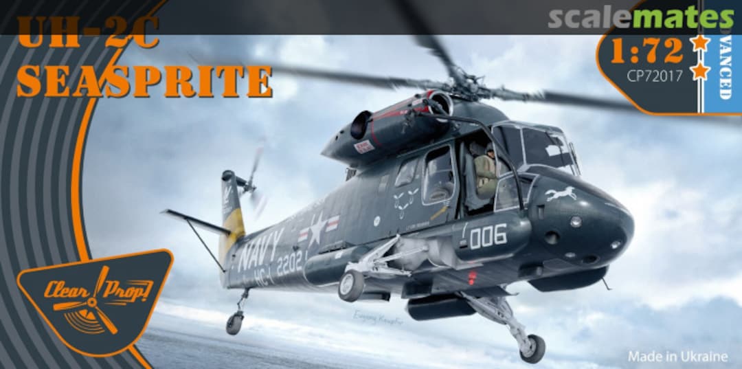 Boxart UH-2C Seasprite CP72017 Clear Prop!