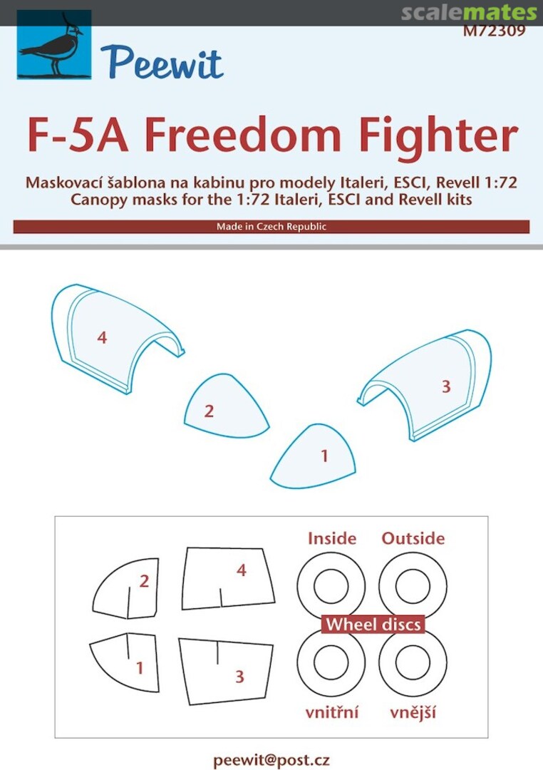 Boxart F-5A Freedom Fighter M72309 Peewit